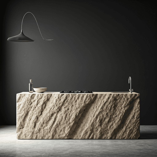 Architectural kitchen island